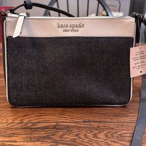 Kate Spade Cameron Denim Colorblock Crossbody Bag. NWT.